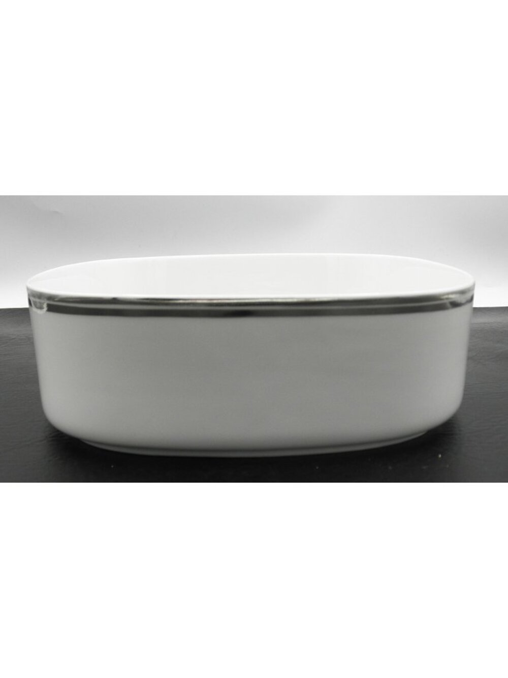 Rings by Block (Transitions) 8 Inch Square Vegetable Bowl Pattern Code: BLORIN